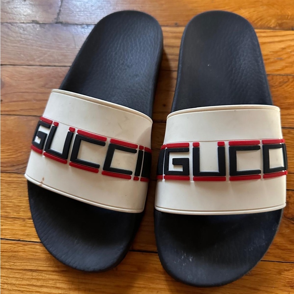 Gucci Stripe Slides